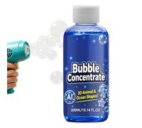 300ml Concentrated Bubble Machine Refill Solution - Colorful Safe Bubble Re