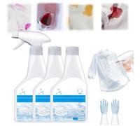 300ml Cozy Home Stain Remover, Stain Remover Spray, Effective Stains Removers Active Enzyme Spray for Clothes Grease Sweat Makeup Coffee (3, Style B)