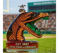 300ML Decantador Whisky Arte Escultura - Botella De Whisky Con Forma De Serpiente En 3D, Botellas De Vino De Vidrio Con Temática Animal, Recipientes Para Almacenar Vino(C)