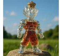 300ML Decantador Whisky Arte Escultura - Decantador De Whisky Con Forma De Super Goku En 3D, Divertidas Esculturas De Botellas De Vino De Vidrio Con Estilo Humano, Regalos De Decoración(#4)
