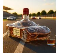 300ML Decantador Whisky Arte Escultura - Escultura Creativa De Botella De Whisky Y Vino Con Temática De Coche, Decantador De Whisky De Cristal Con Forma De Coche Deportivo 3D(#3)