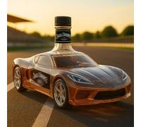 300ML Decantador Whisky Arte Escultura - Escultura Creativa De Botella De Whisky Y Vino Con Temática De Coche, Decantador De Whisky De Cristal Con Forma De Coche Deportivo(#1)