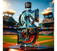 300ML Decantador Whisky Arte Escultura - Escultura De Decantador De Whisky En Forma De S, Divertidos Recipientes Para Almacenar Vinos, Botella De Vino De Vidrio 3D Hecha A Mano(#5)