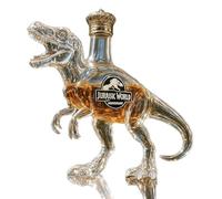 300ML Decantador Whisky - Arte Estatua, Botella De Whisky De Dinosaurio Sellada, Vaso De Whisky De Vidrio Vacío, Decoración Del Hogar(A)