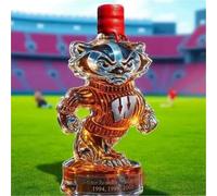 300ML Decantador Whisky - Arte Estatua, Esculturas De Decantador De Whisky Con Forma De Cabeza De Tigre En 3D, Divertida Botella De Whisky De Cristal Estilo Tigre, Contenedor De Vino(#7)