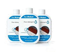 300ml Floor Cleaning Solution For Robot Mops, Refreshing Scent, Compatible With Roomba Combo I5 J5 J7 J9 10 Max, Braava Jet M6, Scooba Floor Scrubbing Robots, Safe For Hardwood & Tile(3pcs)