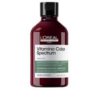 L'Oréal Professionnel Paris Serie Expert Vitamino Color Spectrum Green Dyes Neutralizing Shampoo para cabellos castaños 300 ml