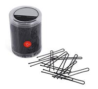 300PCS 2Colors Horquillas Clips, Pinzas para el Cabello, Clips en Forma de U para Mujeres, Clips para Accesorios de Peluquería con Puntas de Bola, Multitamaños y Multicolores, (M)