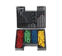 300pcs Drill Bit of Wood Drill Construction Drill Expansion Screw with Box Set