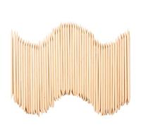 300Pcs Palos de Madera Naranja, Palo de Cutícula de Uña, Levantadores de Cutícula, Palos de Uñas de Madera para Manicura Pedicura Nail Art