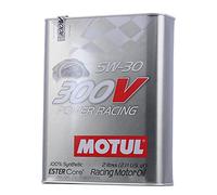 Motul Aceite de motor 300V POWER RACING 5W30 100% sintético Ester Core 2 litros