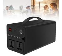 300W 90000mAh Portable Energy Station, Solar Generator for Camping, Travel, Fishing, Emergency Power Source, with AC/DC/USB/Type C Outputs for Outdoor Use