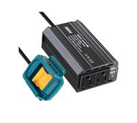 300W Car Power Inverter for 18V Li-Ion Battery Outdoor Inverter AC110V/DC20V Power Station Generator