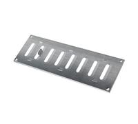 300x100mm Galvanizado Rejilla deslizante de chapa de acero galvanizado