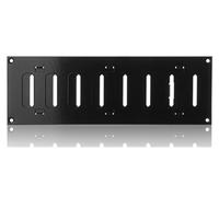300x100mm Rejilla de Ventilación Regulable Negra - Rejillas Metálicas