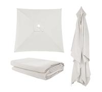 300x300cm 200x200cm Toldo De Recambio Para Sombrilla Cuadrada, 300x200cm Grandes Rectangular Parasol Canopy, Exterior Cubierta De Repuesto Para Sombrilla, Protección UV30+ Impermeable(Green,2X3m)