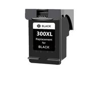 300XL Cartridge for H-*0P 300 XL for 300 Ink for D-skjet D1660 D2500 D2560 D2660 D5560 F2420 F2480 F2492 Printer(1Pack Black)