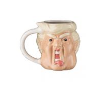 301-400ml Trump 3d Ceramic Mug Large Capacity Netflix Weird Coffee Cup Funny And Practical Home Decor Funky Beverage Cup La