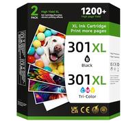 301XL Cartuchos Remanufacturado para HP 301 XL Negro y Color para HP 301XL Tinta para Envy 4500 4504 5530 5532 DeskJet 1510 2540 1050 3050 2050 2510 OfficeJet 2622 4630