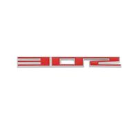 302 305 307 350 Adhesivo metálico con logotipo for coche, emblema, insignia, accesorios(302 sticker-01)