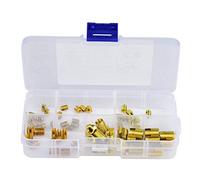 302 Type Carbon Steel Self Tapping Screw Thread Inserts, 60PCS Thread Repair Kit, High Strength Wear - Resistant Inserts for Automotive and Machinery, Includes Various Sizes M2 -