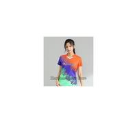 (3030 Shirt-A, Women S) New Tennis Shirts Women Badminton T-shirts for Girls Table Tennis Train Shirt Ping Pong Jerseys Gym Sports Kits S-3XL