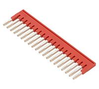 3030352 Puente enchufable rojo abrazaderas: 20 4mm PHOENIX CONTACT