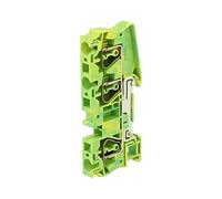 3036482 Conector: riel ST abrazadera de resorte amarillo-verde 52A poliamida ...