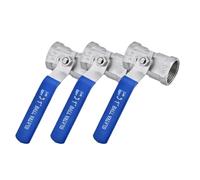 304/316L Stainless Steel One Piece Threaded Ball Valve Female NPT 1/2 3/4 1 Inch For Water Heating System Control(DN20,SS304)