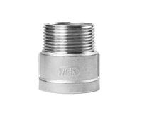 304 Inner And Outer Wire Direct Stainless Steel Inner And Outer Wire Pipe Clamp/water Pipe Direct Head 1Pcs(DN50)