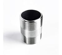 304 Stainless Steel BSP Male Thread Extension Tube Pipe Fitting Pipe Adapter 1/8" 1/4" 3/8" 1/2" 3/4" Tow way,TOW,WAY,DN50