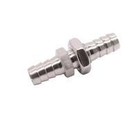 304 Stainless Steel Bulkhead Hosetail Pipe Fitting 10mm-12mm Hose Barb Connector Water Gas