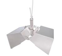 304 Stainless Steel Grab Sampler, Extraction Bottom Sludge, Mud Dredge Sampler, with 20m Rope, Adjustable 3 Opening Sizes, for River, Deep Water, Pond