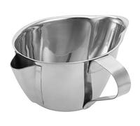 304 Stainless Steel Grease Container, Grease Can, Oil Filter Pot Bacon Grease Saver with Strainer For Kitchen