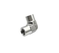 304 Stainless Steel High Pressure Forged Pipe Fitting Connector - 1/2" BSP Elbow Female-Female YZWRWRMKTB
