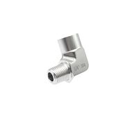 304 Stainless Steel High Pressure Forged Pipe Fitting Connector - 1/2" NPT Elbow Male-Female YZWRWRMKTB