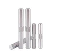 304 Stainless Steel Intermediate Knurled Pin Cylinder Pin Knurled Pin Shaft M2 M3 M4 M5 M6 * 4 * 6 X 8 X 10/12 / 14(M1.5 * 20(25个))