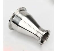 304 Stainless Steel Pipe Reducer Tri Clamp Ferrule Adapter - 1.5" to 4" OD, Concentric Reducer Fitting for Various Applications(57mm to 38mm)