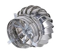 304 Stainless Steel Round Air Ventilator Cap for All Weather | Attic Roof Wind Turbines(300MM/11.8IN)
