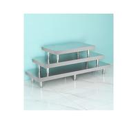 304 Stainless Steel Single Tier Floor Stand - Heavy Duty Shelf Base for Stove, Cooktop, Heavy Appliances(60x40x10cm)