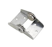 304 Stainless Steel Torque Damping Hinge for Mechanical Equipment Cabinet Door with Arbitrary Stop Position 1Pcs(Motor With Bracket)