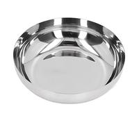 304 tazones de acero inoxidable para cocina, ensalada de cocina de metal para hornear, plato de servicio grande, lavavajillas, para cereal, helado, fideos, preparación de comidas