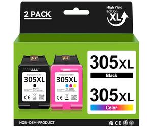 305 XL Cartuchos Compatibles para HP 305 XL Negro y Color, Alta Capacidad, 305XL Original Cartuchos para HP DeskJet 2800e 2810e 2820e 2700 2720e, Deskjet Plus 4120 4222e, Envy 6010 6020 6032