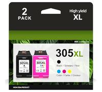 305XL Cartuchos de Impresora para HP 305 Cartuchos de Repuesto para HP 305 Original Cartuchos para DeskJet 2700 2720e 2722e 2723 Deskjet Plus 4100 4120e Envy 6000 6020 6030 6030e Envy Pro 6420 6430