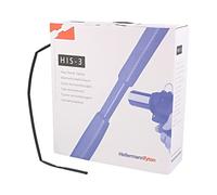 308-30300 Manguera termorretráctil sin pegamento 3: 1 3mm L: 10m negro -50-12...