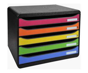 308798D cajonera para oficina Negro