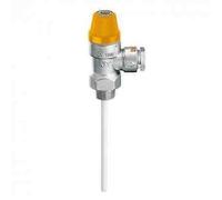309471 CALEFFI Válvula de seguridad combinada de temperatura y presión de 7 bar