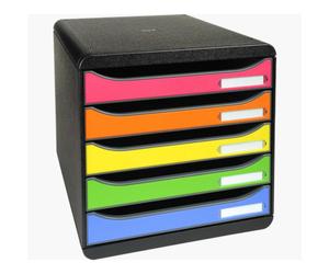 309798D cajonera para oficina Negro