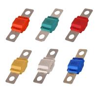 30A -100A Strip Link Fuse Fork Bolt Fuse Practical Multiple Color Plug-in Type Strip Link Fuse Electrical Supplies(80A)