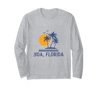30A Florida Florida Beach City Town Walton Souvenir Manga Larga